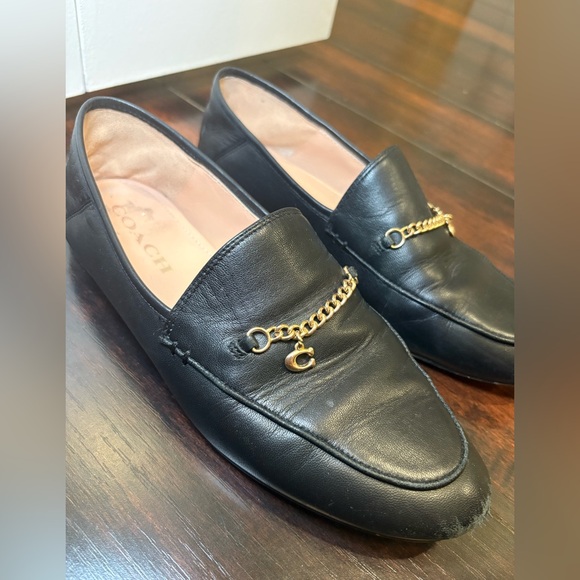 Hannah Coach Black Loafers - Picture 1 of 3